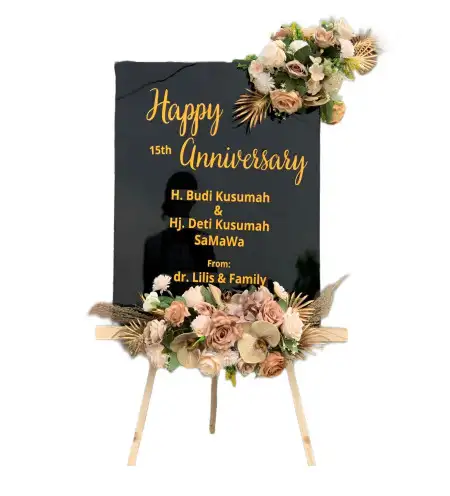 Papan Bunga Akrilik Pontianak