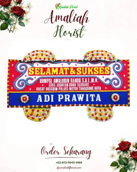 Papan Bunga Ucapan Selamat Pontianak